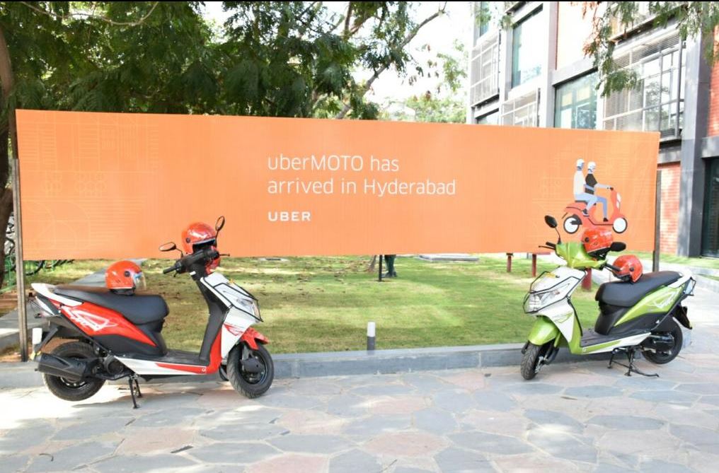 Uber Launches Its Bike Sharing Product In Hyderabad