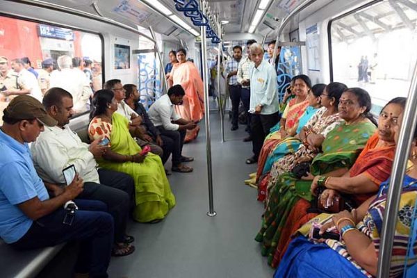 Metro Train Fares Chart In Hyderabad
