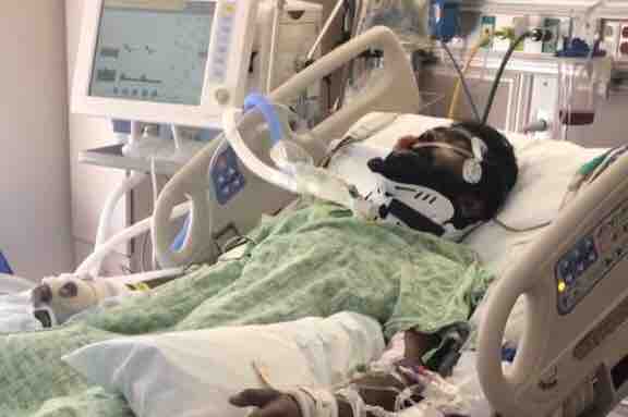 Sai Krishna was shot at by robbers on January 3 and is battling for his life in the United States
