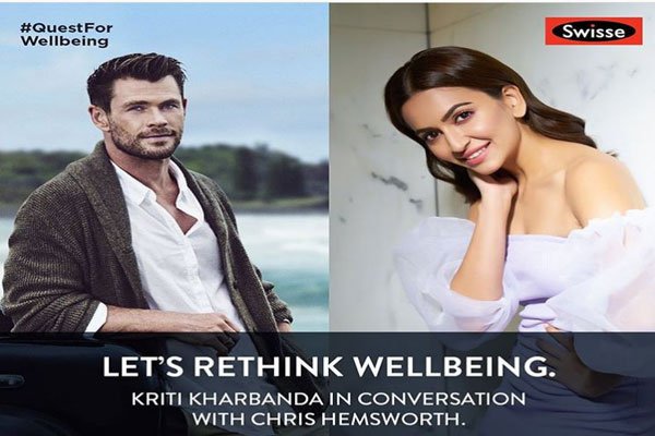 Chris Hemsworth, Kriti Kharbanda unite for a chat
