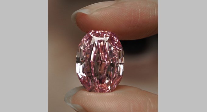World’s largest pink diamond to be auctioned on Nov 11