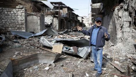 Heavy shelling and civilian casualties dash hopes for Karabakh ceasefire