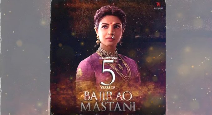 5 years of 'Bajirao Mastani': Priyanka Chopra recalls glorious experience -  Telangana Today