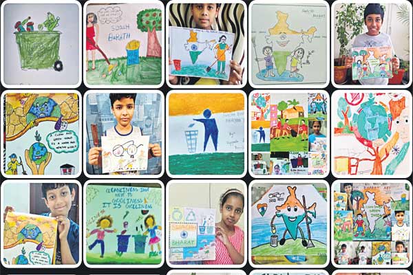 From Kameng to Kanker, paintings by children depicting Swachh Bharat  campaign | Picture Gallery Others News - The Indian Express
