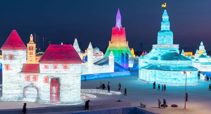 China's annual ice festival