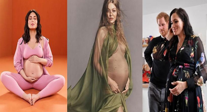 Maternity fashion the celebrity way