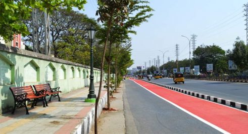 Telangana Warangal city now has exclusive bicycle tracks