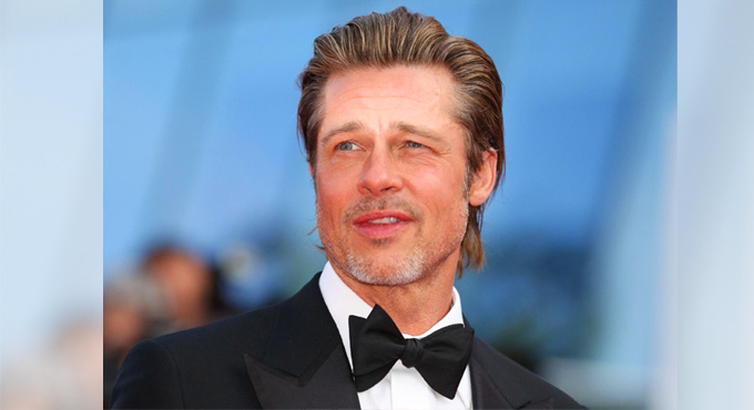 Brad Pitt photographed looking bruised while shooting for ‘Bullet Train’