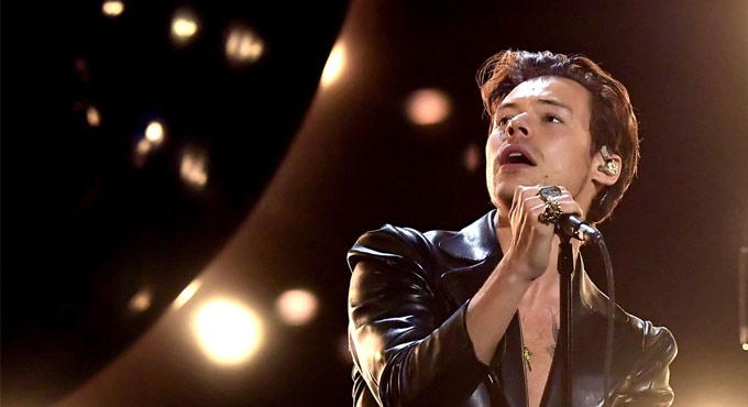 Harry Styles opens 2021 Grammys with powerful performance