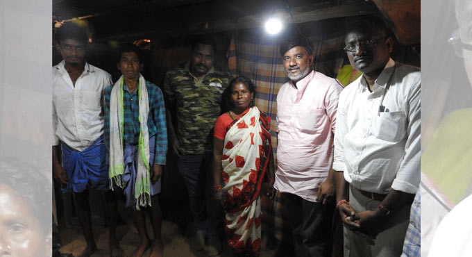 'light' to lives of tribals