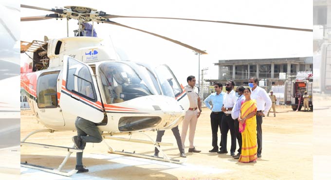 Helicopter service
