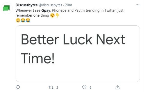 Memes on Gpay trend on Twitter