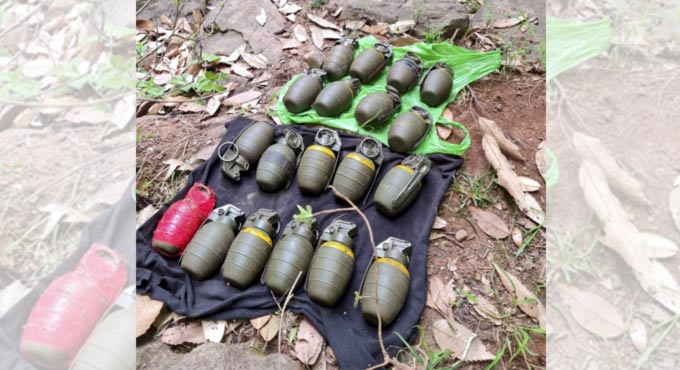 Terrorist hideout busted in J-K’ Poonch; 19 grenades seized