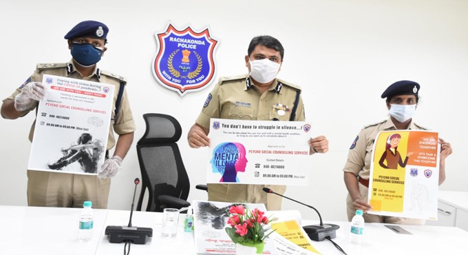 Rachakonda Police launches counselling services to beat Covid stress