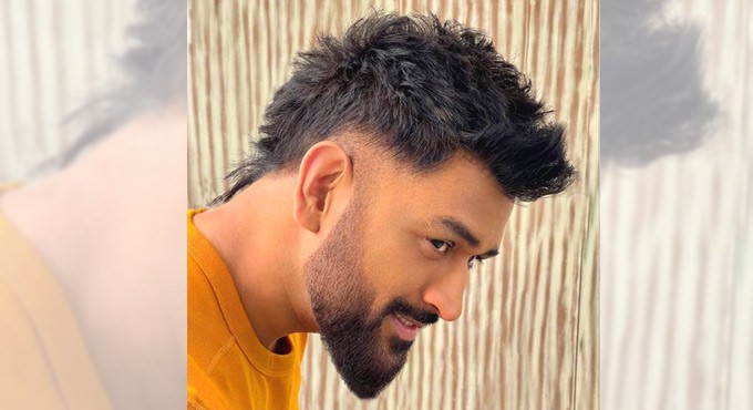 MS Dhoni sports new hairstyle, fans' opinions divided - Telangana Today
