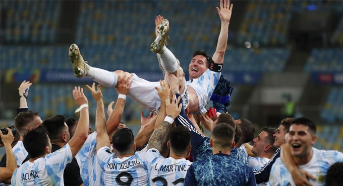Messi enters new chapter as icon ends title drought with Argentina