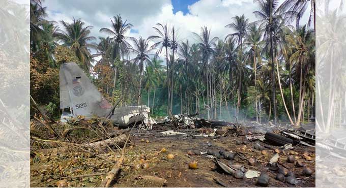 Philippine military’s worst air disaster kills 50, wounds 49
