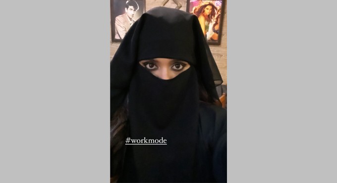 Is Pranati Rai Prakash’s burqa look for her new project?