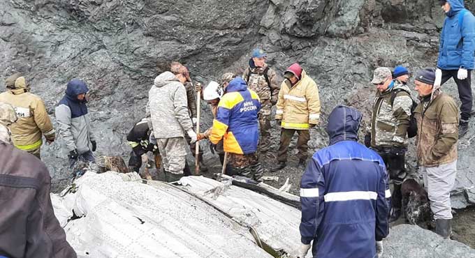 Bodies of plane crash victims found in Russia’s Far East