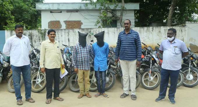 Two bike lifters arrested in Mancherial - Telangana Today