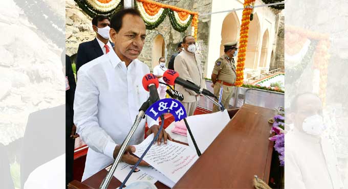 Crop loan waiver of up to Rs 50k from Monday: CM KCR