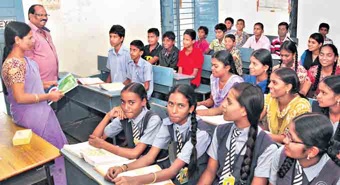 Government schools see ‘reverse migration’ in Telangana