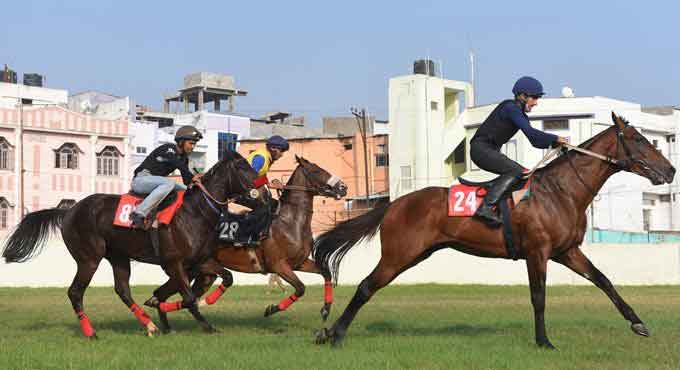 Horse Racing: First In Line, Francis Bacon please in morning trials