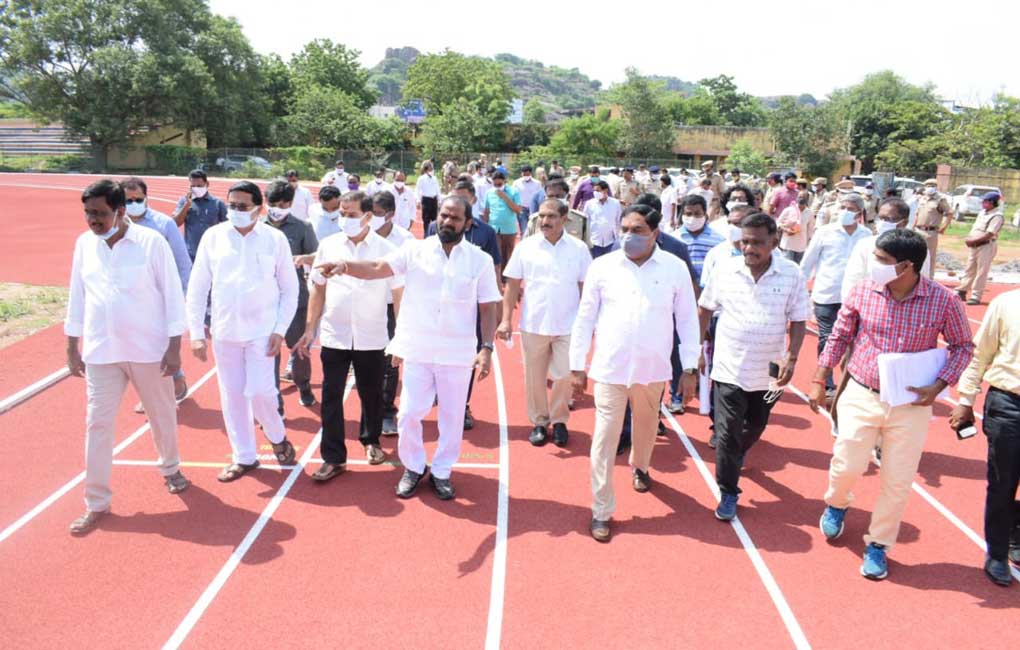 Telangana according high priority to improve sports infrastructure: Srinivas Goud