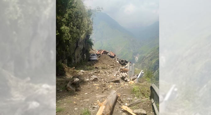 Over 40 feared buried under debris of landslide in Himachal’s Kinnaur