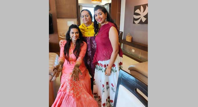 Salony Luthra celebrates Sindhara Dooj, shares pics on Instagram