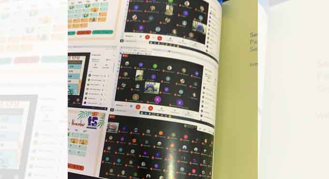 Malaysian school adds screenshots of Google meets in magazine as no events take place