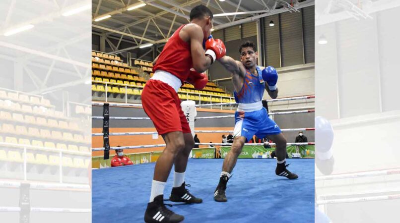 Hussamuddin storms into 57kg final at Men’s National Boxing Championship