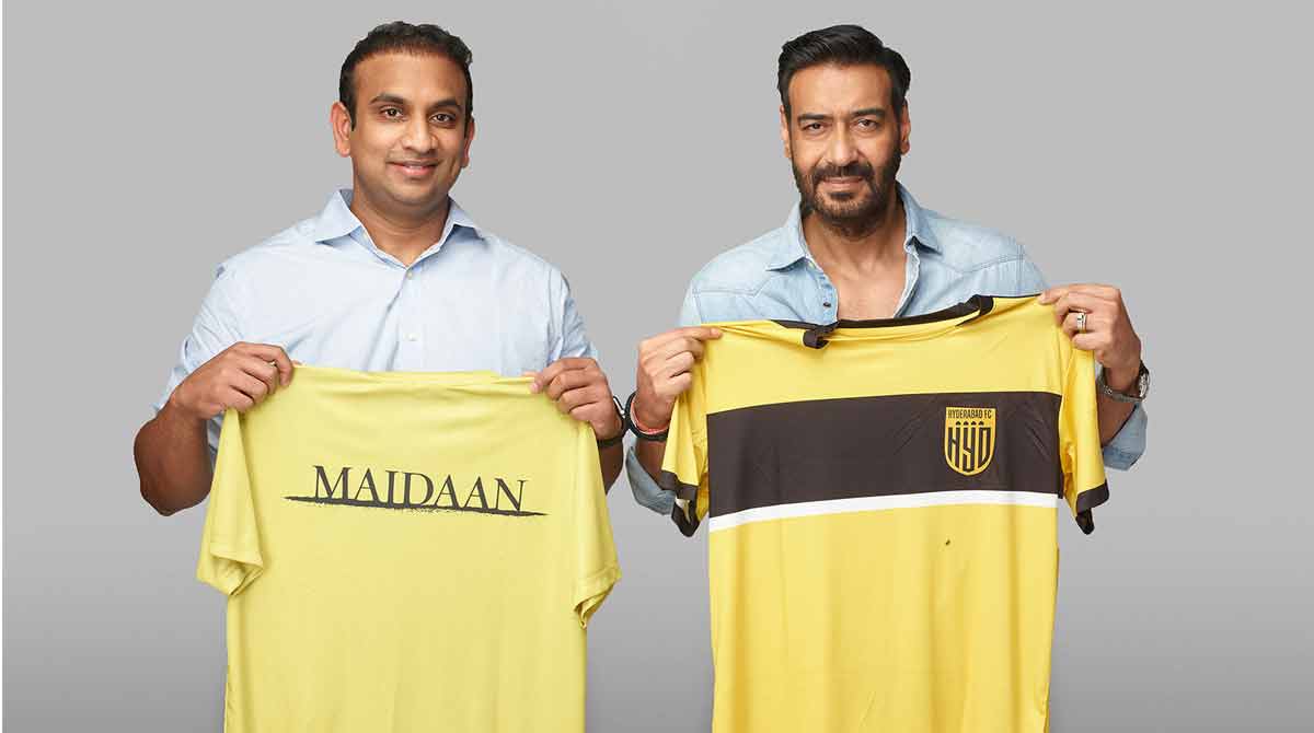 Hyderabad FC and producers of ‘Maidaan’ to boost grass root football in the country