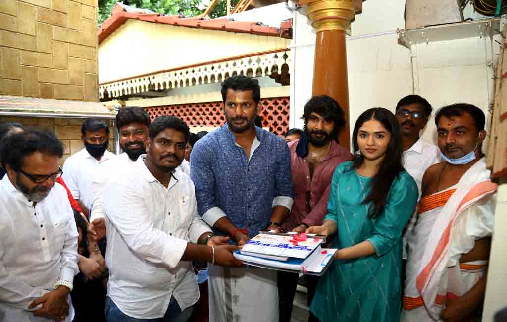 Vishal comes up with another action entertainer, regular shoot to start