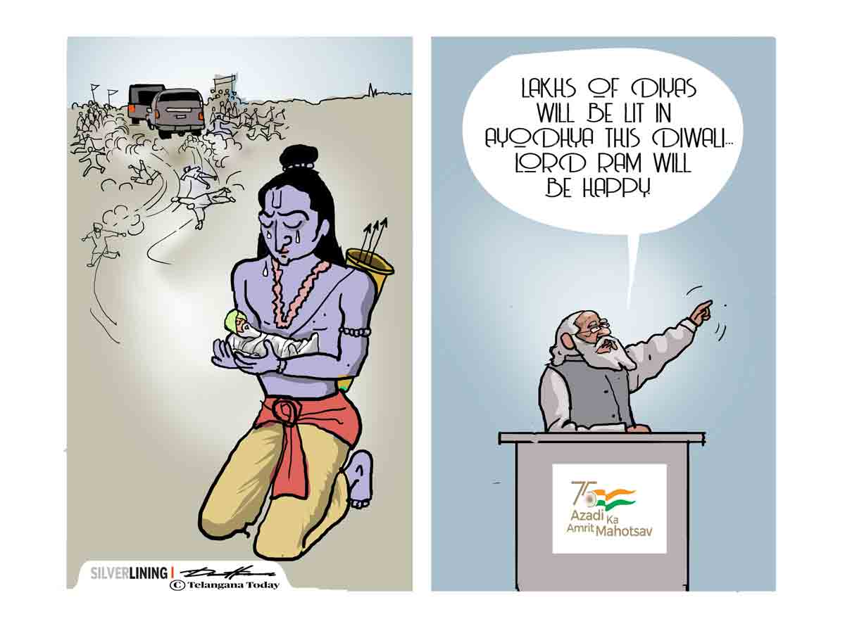 Cartoon: October 7, 2021 - Telangana Today