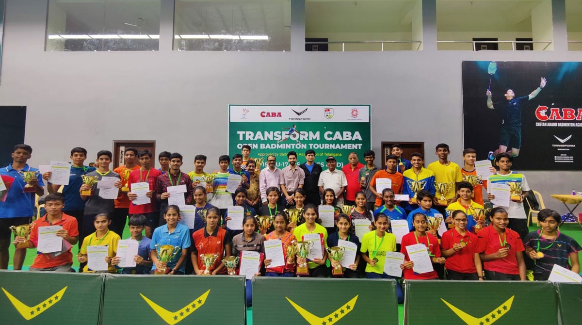Badminton: Hosts’ Prashansa clinches U-15 girls CABA title