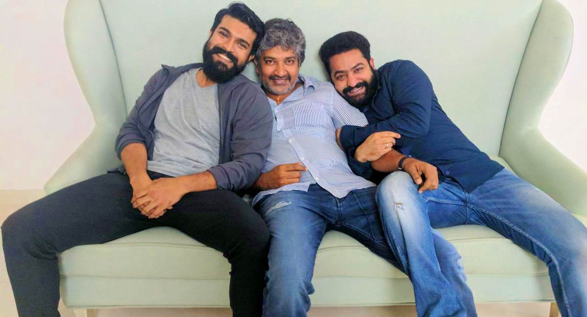4 years ago, this pic featuring Ram Charan, Rajamouli, Jr NTR sent fans  into a tizzy - Telangana Today