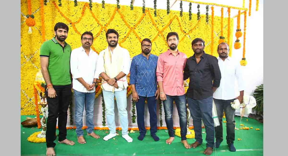 Kiran Abbavaram gears up for a mass entertainer, film gets launched