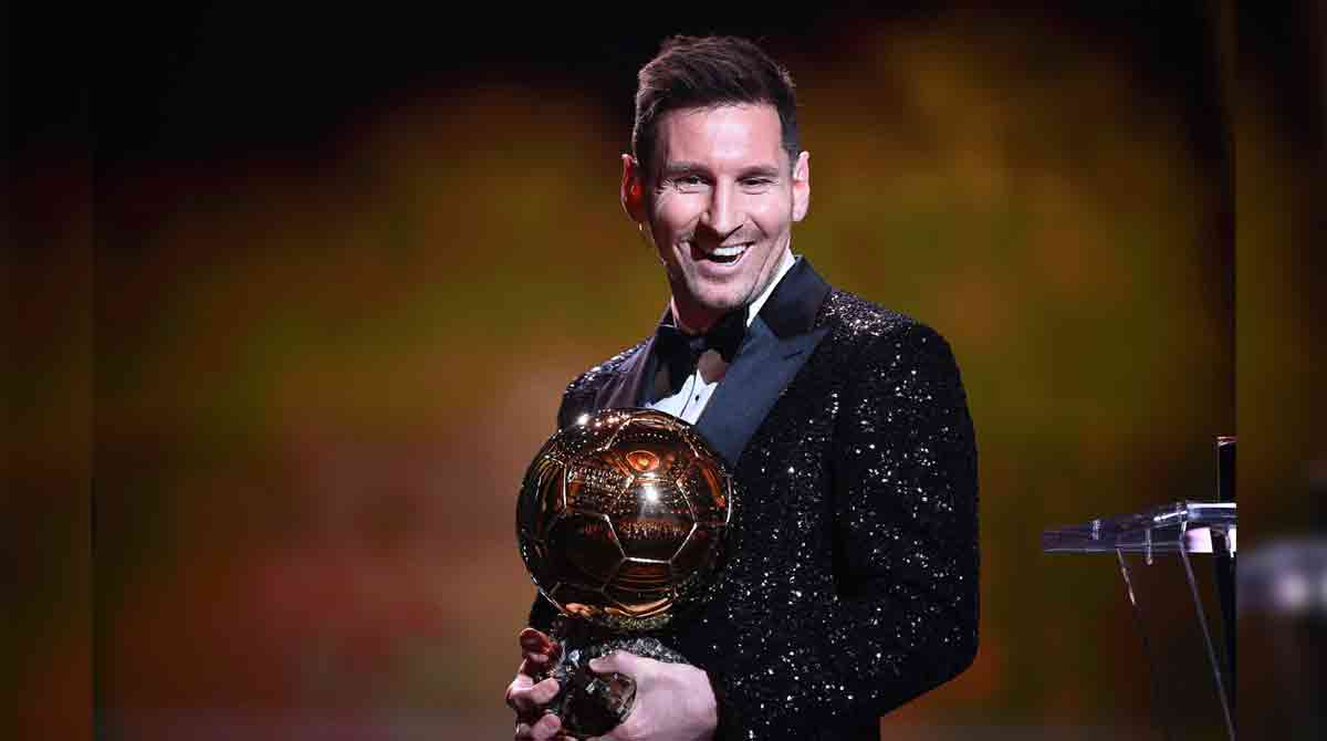 Lionel Messi wins Ballon d’Or for record 7th time