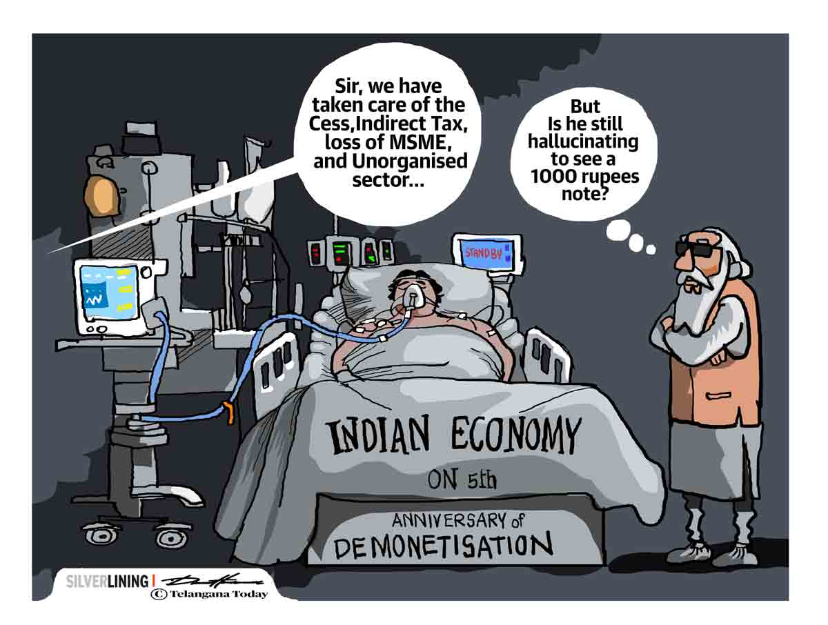 Cartoon: November 9, 2021 - Telangana Today