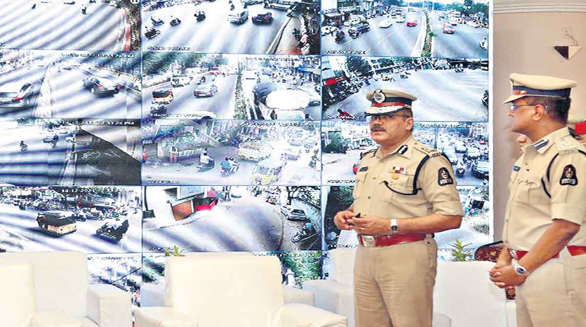 Hyderabad CP inaugurates 100 CCTV camera network