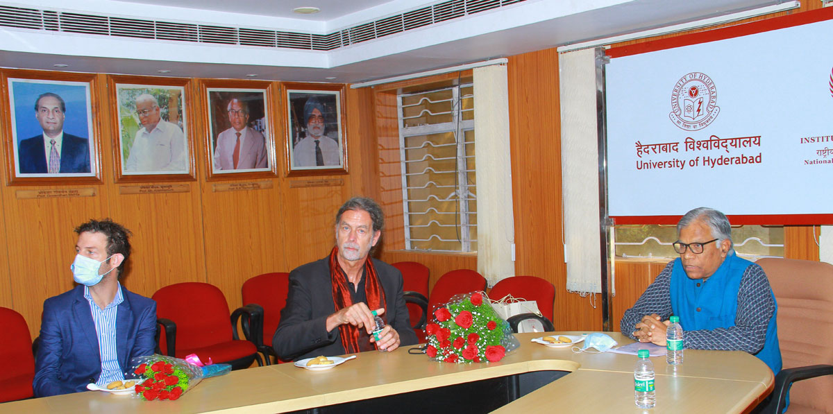 German Ambassador interacts with students of UoH
