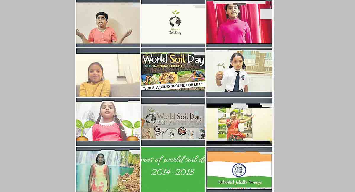 Pallavi Aware Int’l School: Students vow to protect soils of Earth