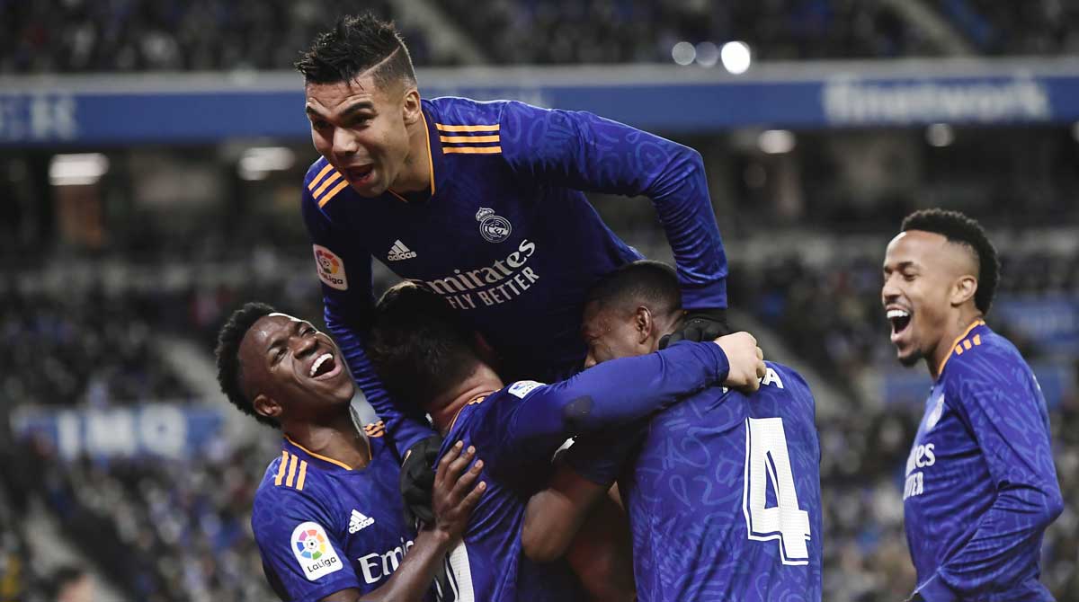 Real Madrid move eight clear after win over Real Sociedad
