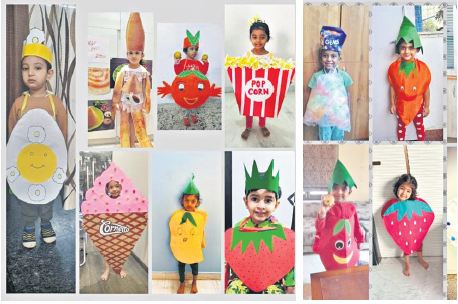 Kids’ yummy costumes leave audience hungry at Gitanjali Devshala