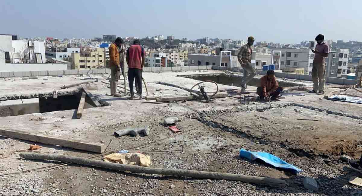 10 buildings demolished on Wednesday in Hyderabad