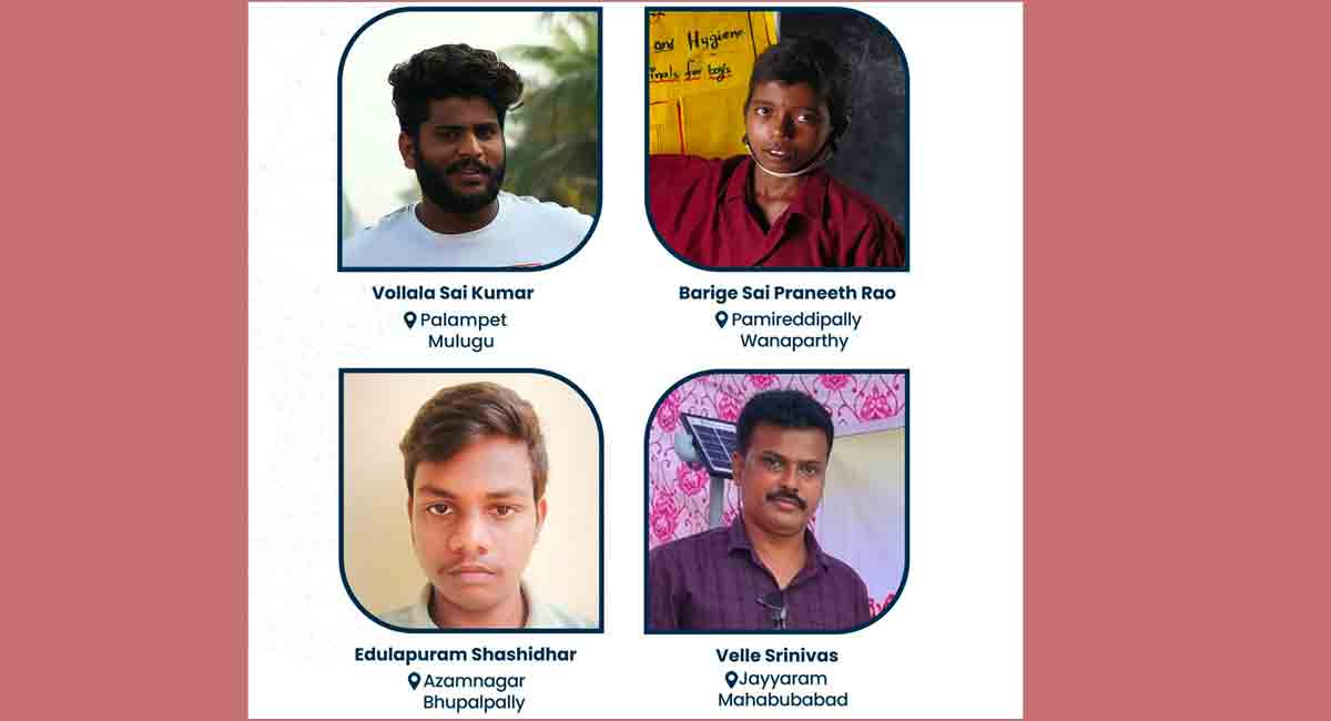 Telangana: Four persons get ‘Intinta Innovator Grameena Awards’