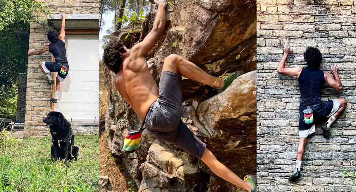 Ishaan Khatter proves he’s Indian Spider-Man by showcasing his rock-climbing skills