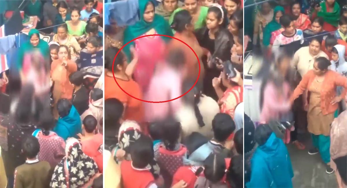 Watch: Gang-rape survivor paraded in Delhi; her hair cut and face blackened  - Telangana Today