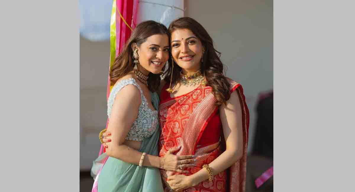 Kajal Bipi - Pictures from Kajal Aggarwal's baby shower are out - Telangana Today